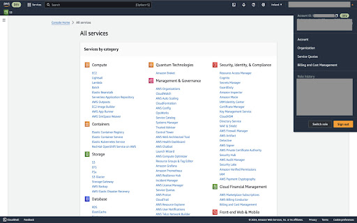 AWS Console Label  from Chrome web store to be run with OffiDocs Chromium online