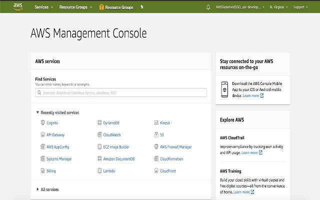 AWS Console Shape Shifter  from Chrome web store to be run with OffiDocs Chromium online