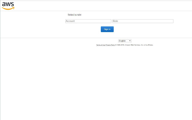 AWS SAML Page Usability  from Chrome web store to be run with OffiDocs Chromium online