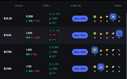Axiom Emoji Reactions  from Chrome web store to be run with OffiDocs Chromium online