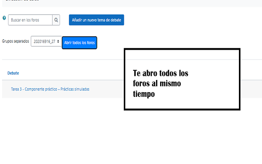 Ayudante para UNAD  from Chrome web store to be run with OffiDocs Chromium online