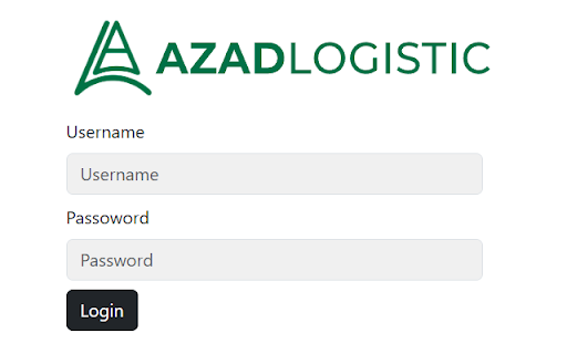 Azad Logistics Extension  from Chrome web store to be run with OffiDocs Chromium online