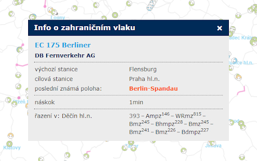 Řazení ČD pro Interaktivní mapu a GRAPP  from Chrome web store to be run with OffiDocs Chromium online