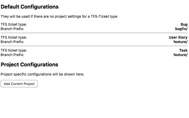 Azure DevOps branch naming  from Chrome web store to be run with OffiDocs Chromium online