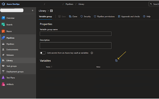 Azure Library Complement  from Chrome web store to be run with OffiDocs Chromium online