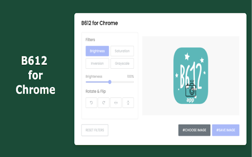 B612 for Chrome  from Chrome web store to be run with OffiDocs Chromium online