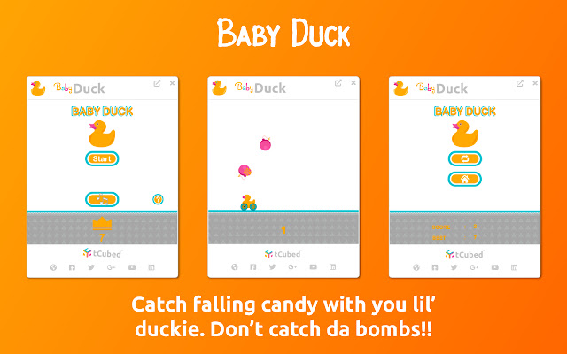 Baby Duck  from Chrome web store to be run with OffiDocs Chromium online