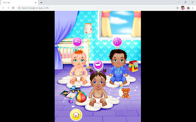 Babysitter Girl Game  from Chrome web store to be run with OffiDocs Chromium online