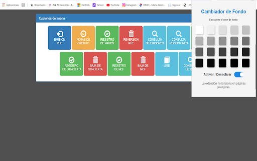 Backlight Changer  from Chrome web store to be run with OffiDocs Chromium online