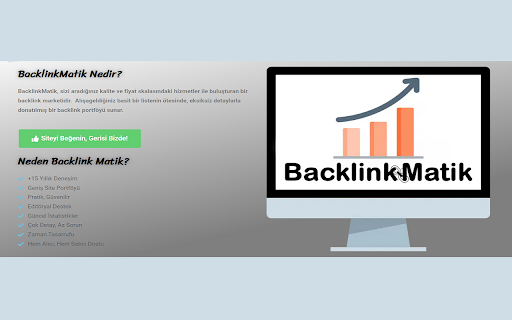Backlink Sorgulayıcı  from Chrome web store to be run with OffiDocs Chromium online