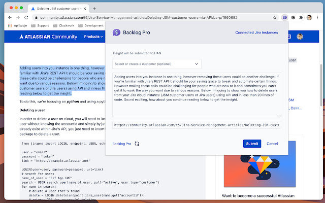 Backlog Pro: build great products  from Chrome web store to be run with OffiDocs Chromium online