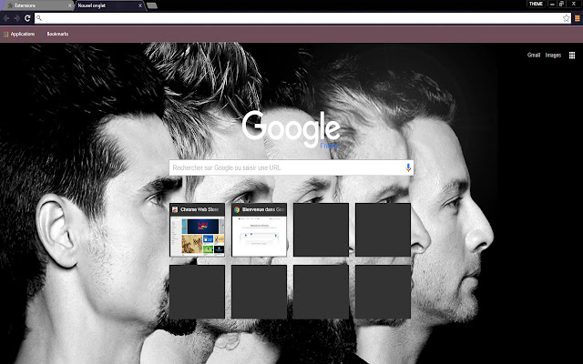 Backstreet boys theme  from Chrome web store to be run with OffiDocs Chromium online