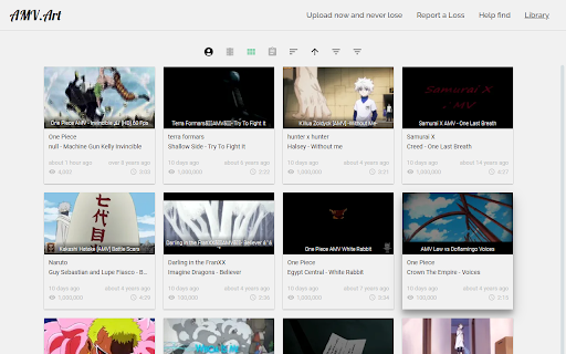 Backup AMV  from Chrome web store to be run with OffiDocs Chromium online