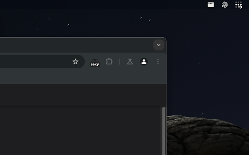 Badge  from Chrome web store to be run with OffiDocs Chromium online