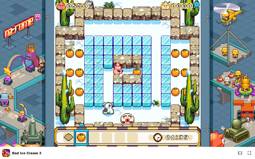 Bad Ice Cream 3 Game Enjoy Free, Offline Arcade Fun Anytime!  from Chrome web store to be run with OffiDocs Chromium online