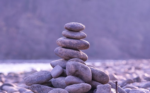 BALANCE STONE Theme  from Chrome web store to be run with OffiDocs Chromium online