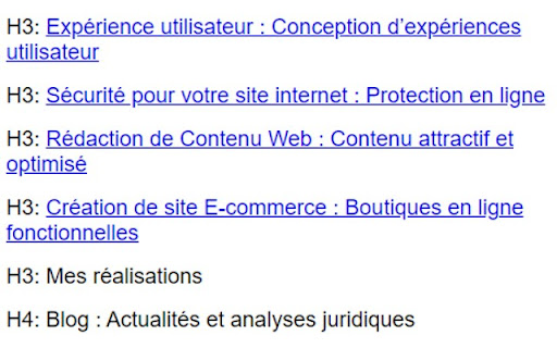 Balises Hn Check Reviews, Filtering ✅  from Chrome web store to be run with OffiDocs Chromium online