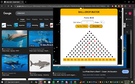 Ball Drop Inator  from Chrome web store to be run with OffiDocs Chromium online