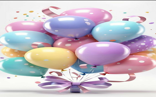 balloon bunch wallpaper  from Chrome web store to be run with OffiDocs Chromium online