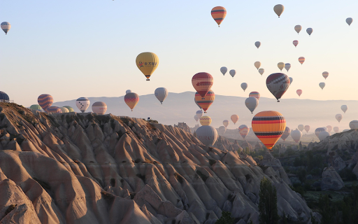 Balloon Skies over Cappadocia  from Chrome web store to be run with OffiDocs Chromium online