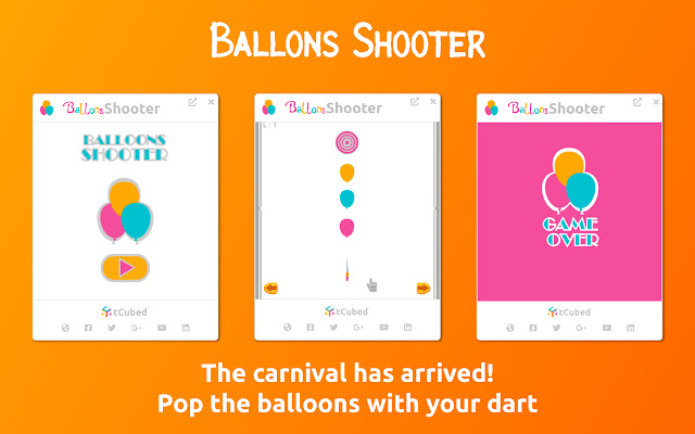 Balloons Shooter  from Chrome web store to be run with OffiDocs Chromium online