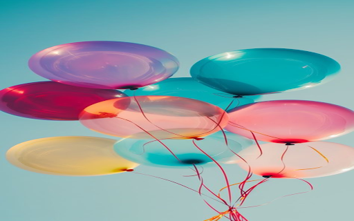 Balloon wallpaper  from Chrome web store to be run with OffiDocs Chromium online