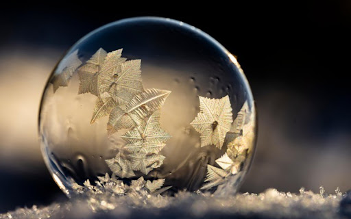 BALLOON WINTER Theme  from Chrome web store to be run with OffiDocs Chromium online