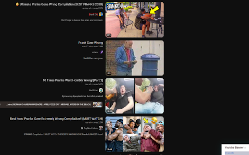 Ban Youtube Channels  from Chrome web store to be run with OffiDocs Chromium online