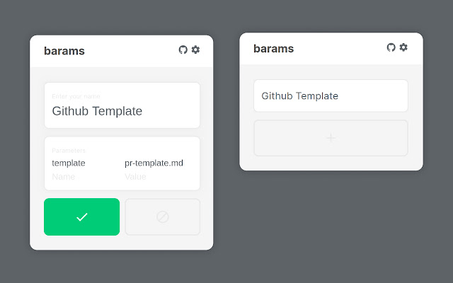 barams  from Chrome web store to be run with OffiDocs Chromium online