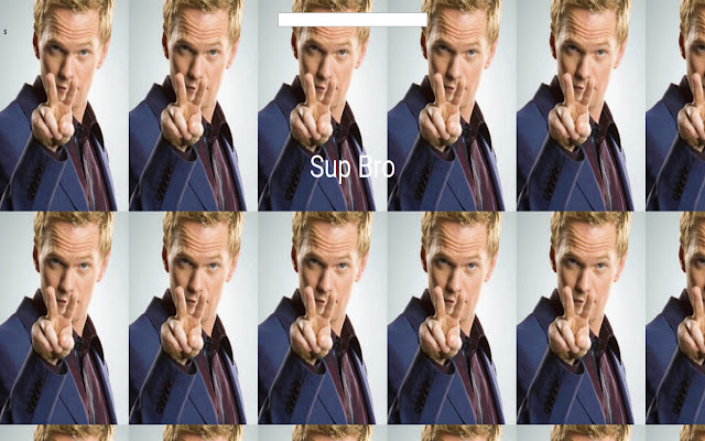 Barney Stinson New Tab  from Chrome web store to be run with OffiDocs Chromium online