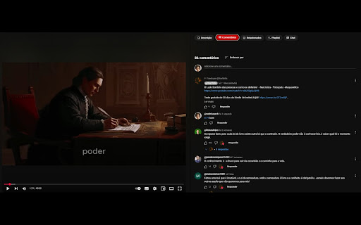 Barra Lateral do YouTube from Chrome web store to be run with OffiDocs Chromium online Barra Lateral do YouTube from Chrome web store to be run with OffiDocs Chromium online