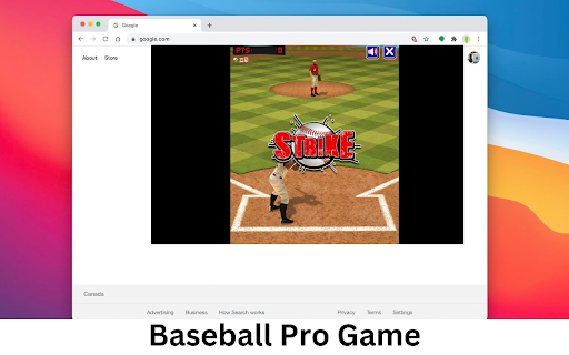 Baseball Pro Game  from Chrome web store to be run with OffiDocs Chromium online