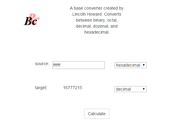 Base Converter  from Chrome web store to be run with OffiDocs Chromium online