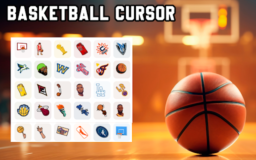 Basketball Cursor Custom Sports Game Cursor for Chrome  from Chrome web store to be run with OffiDocs Chromium online
