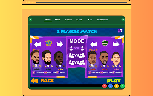 Basketball Legends PvP : Dunk Battle Unblocked Game  from Chrome web store to be run with OffiDocs Chromium online