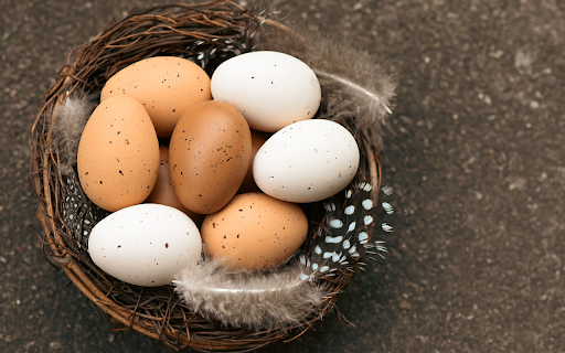 Basket of Bird Eggs  from Chrome web store to be run with OffiDocs Chromium online