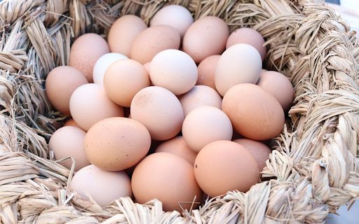 Basket of brown eggs  from Chrome web store to be run with OffiDocs Chromium online