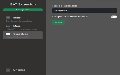 BAT Extension  from Chrome web store to be run with OffiDocs Chromium online
