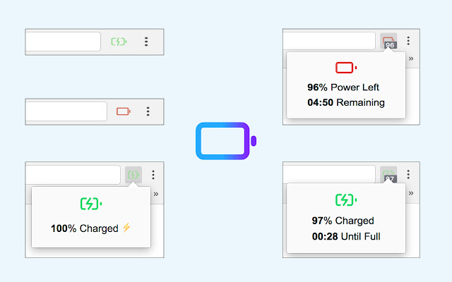Battery Info  from Chrome web store to be run with OffiDocs Chromium online