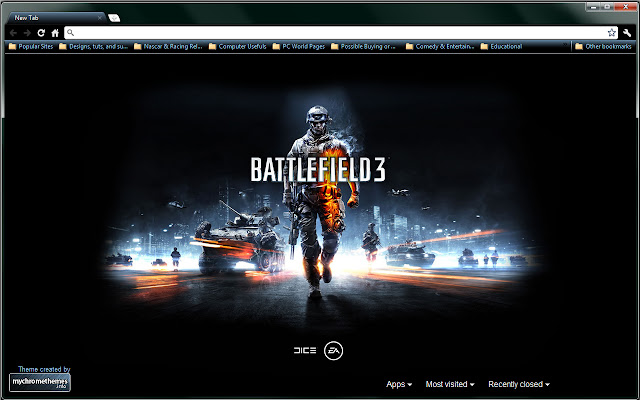 Battlefield 3 Small  from Chrome web store to be run with OffiDocs Chromium online