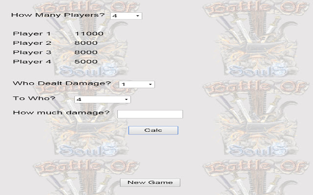Battle Of SoulS SP Counter  from Chrome web store to be run with OffiDocs Chromium online