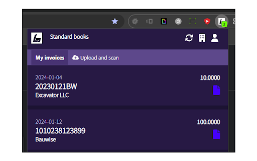 Bauwise  from Chrome web store to be run with OffiDocs Chromium online