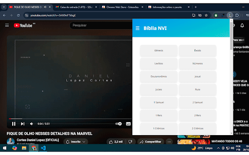 Bíblia NVI  from Chrome web store to be run with OffiDocs Chromium online