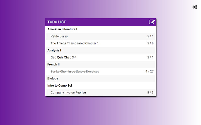 BCA Todo List  from Chrome web store to be run with OffiDocs Chromium online