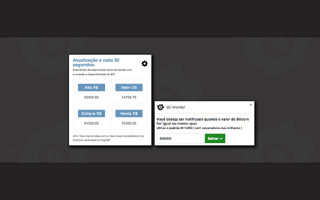 BC Monitor  from Chrome web store to be run with OffiDocs Chromium online