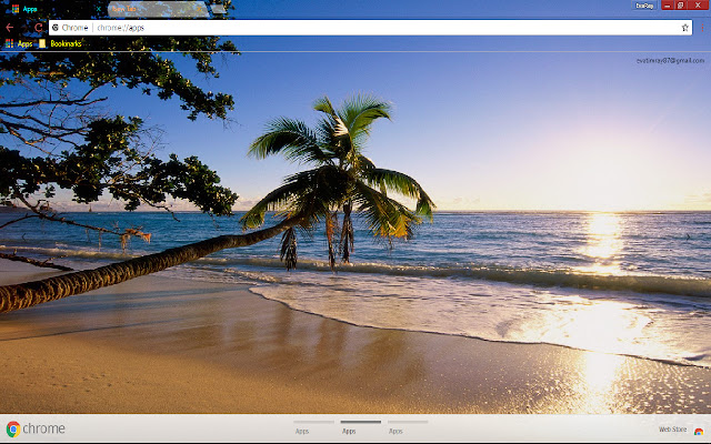 Beach Earth Ocean Sunset  from Chrome web store to be run with OffiDocs Chromium online