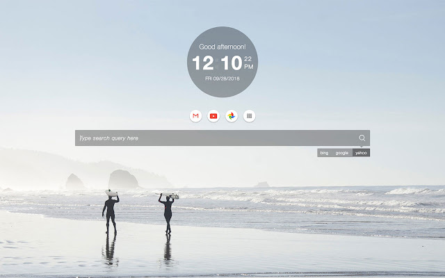 Beach Extension  from Chrome web store to be run with OffiDocs Chromium online