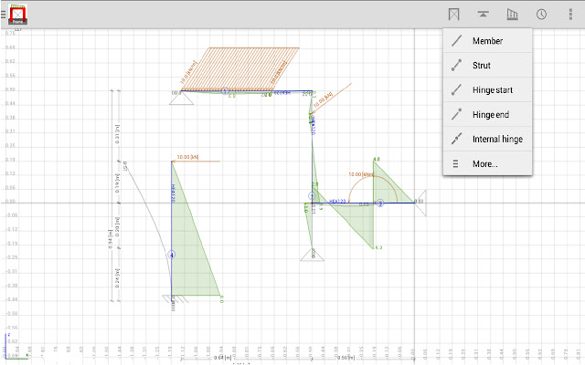 BeamDesign  from Chrome web store to be run with OffiDocs Chromium online