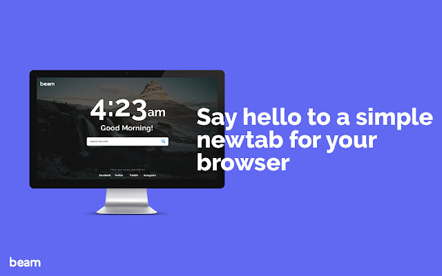 BeamTab  from Chrome web store to be run with OffiDocs Chromium online