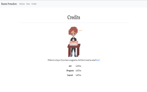 Beanie Pomodoro  from Chrome web store to be run with OffiDocs Chromium online